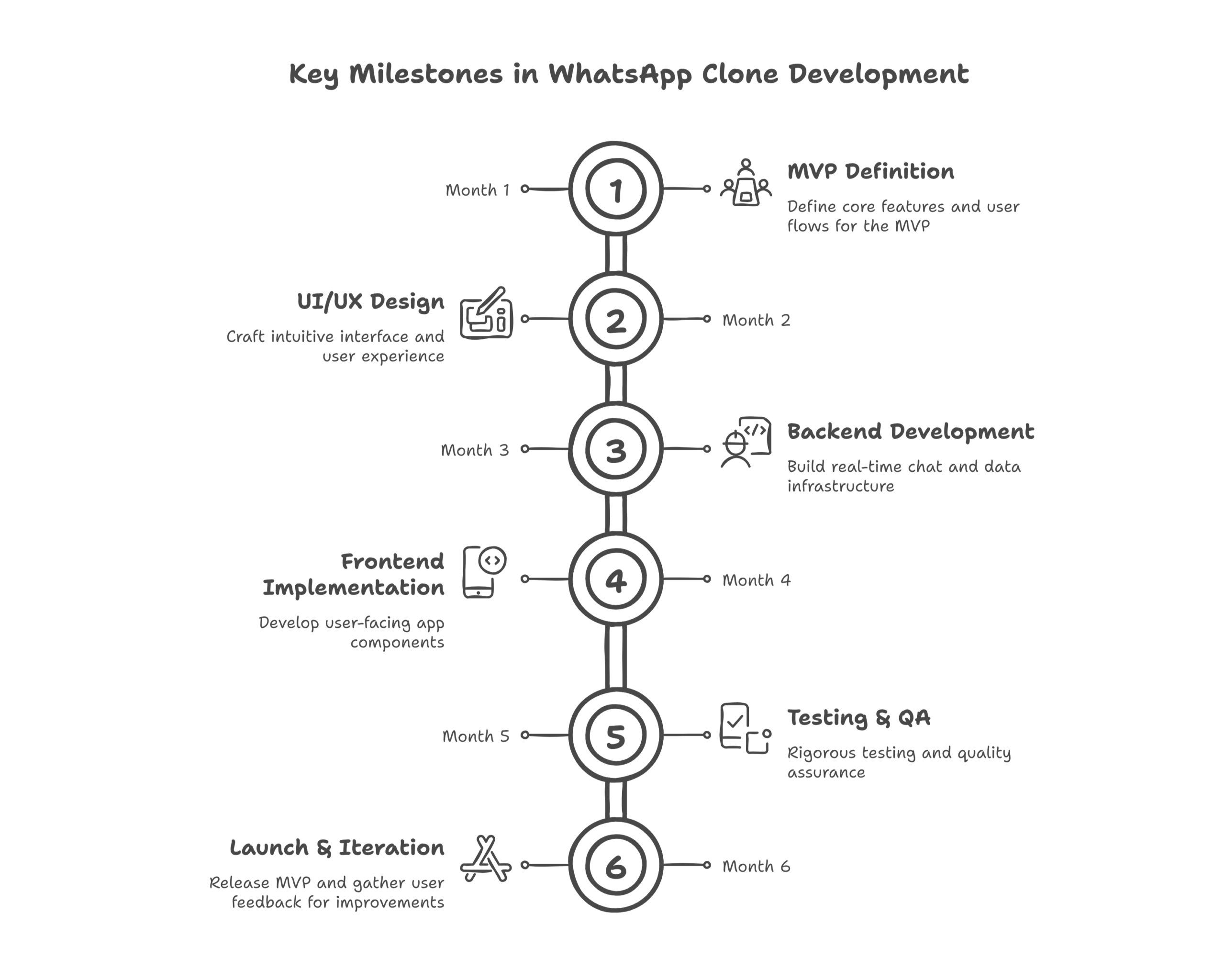 how to create a messaging app like whatsapp